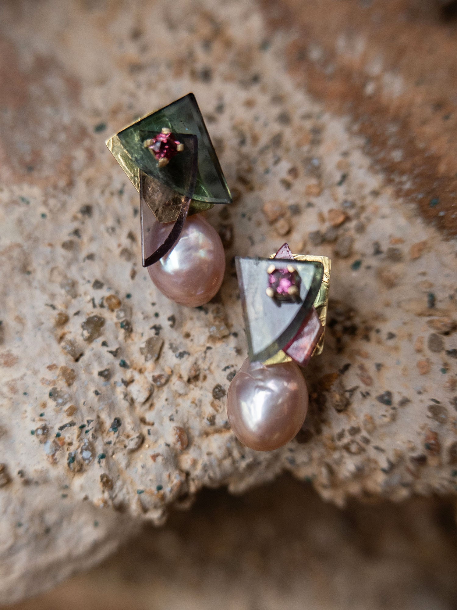 'I Love The Sound of Breaking Glass' Earrings
