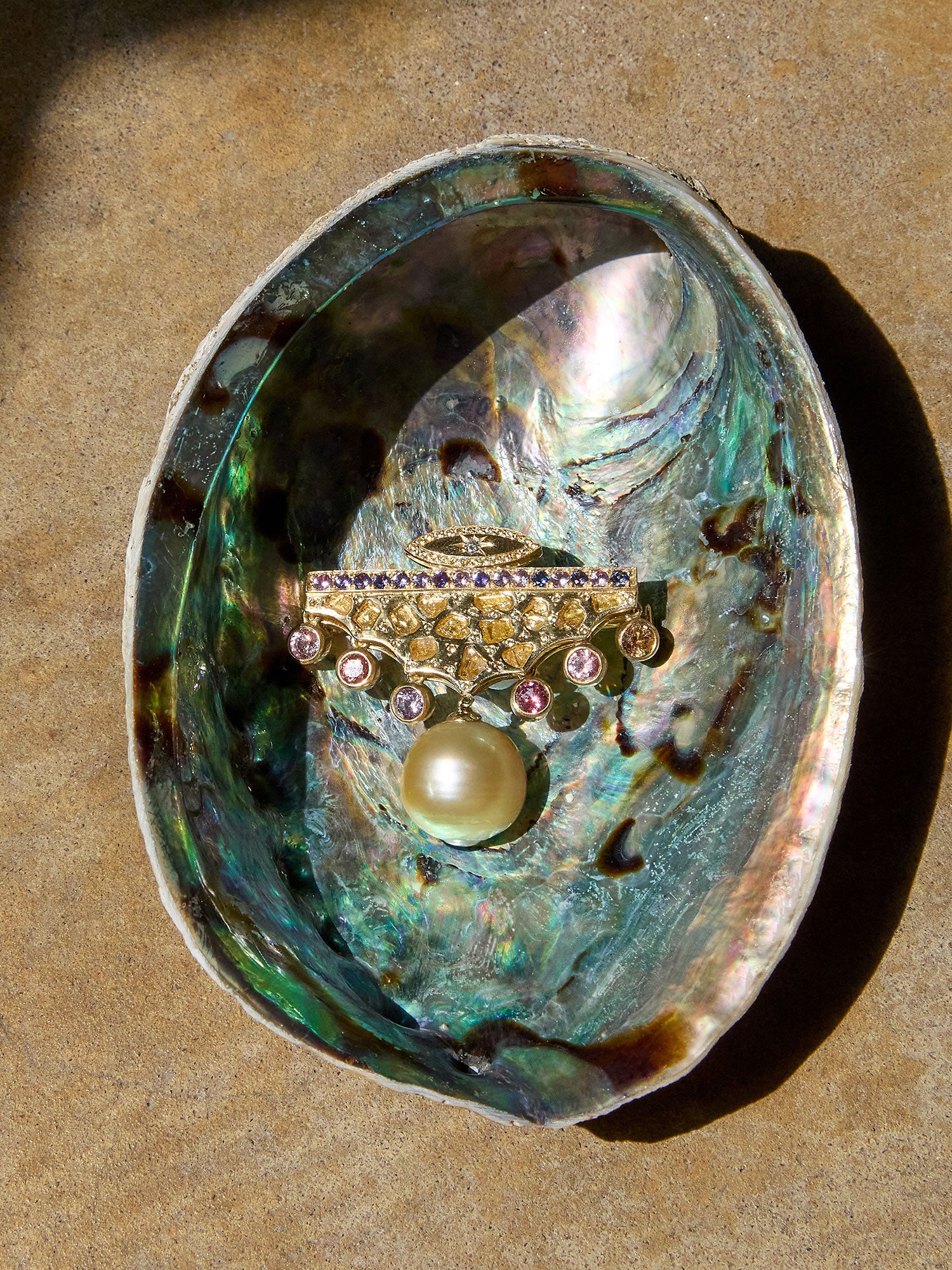 'Jurassic Coast' - Brooch