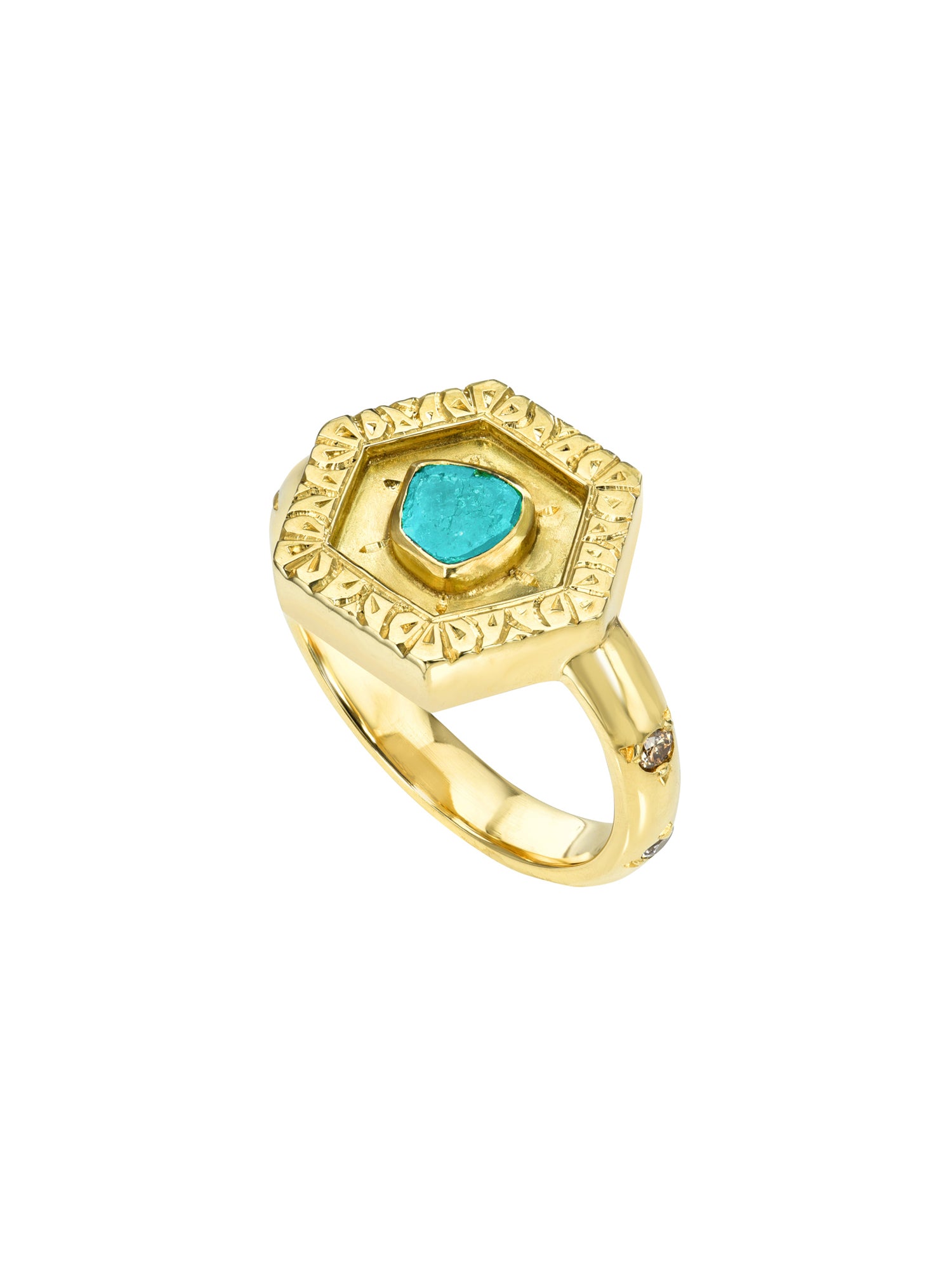 'Paraibas Signaturum' Ring