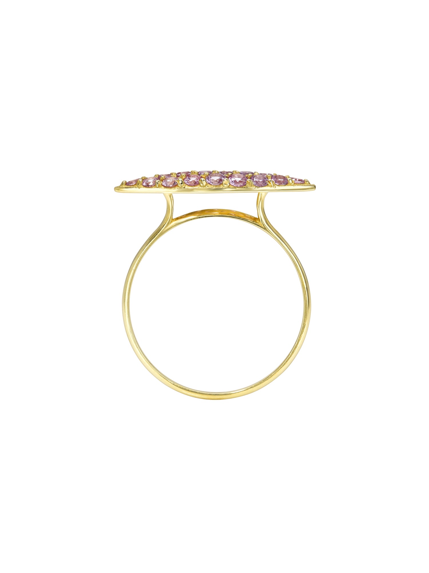 'Pink Sapphire Marquis' Ring