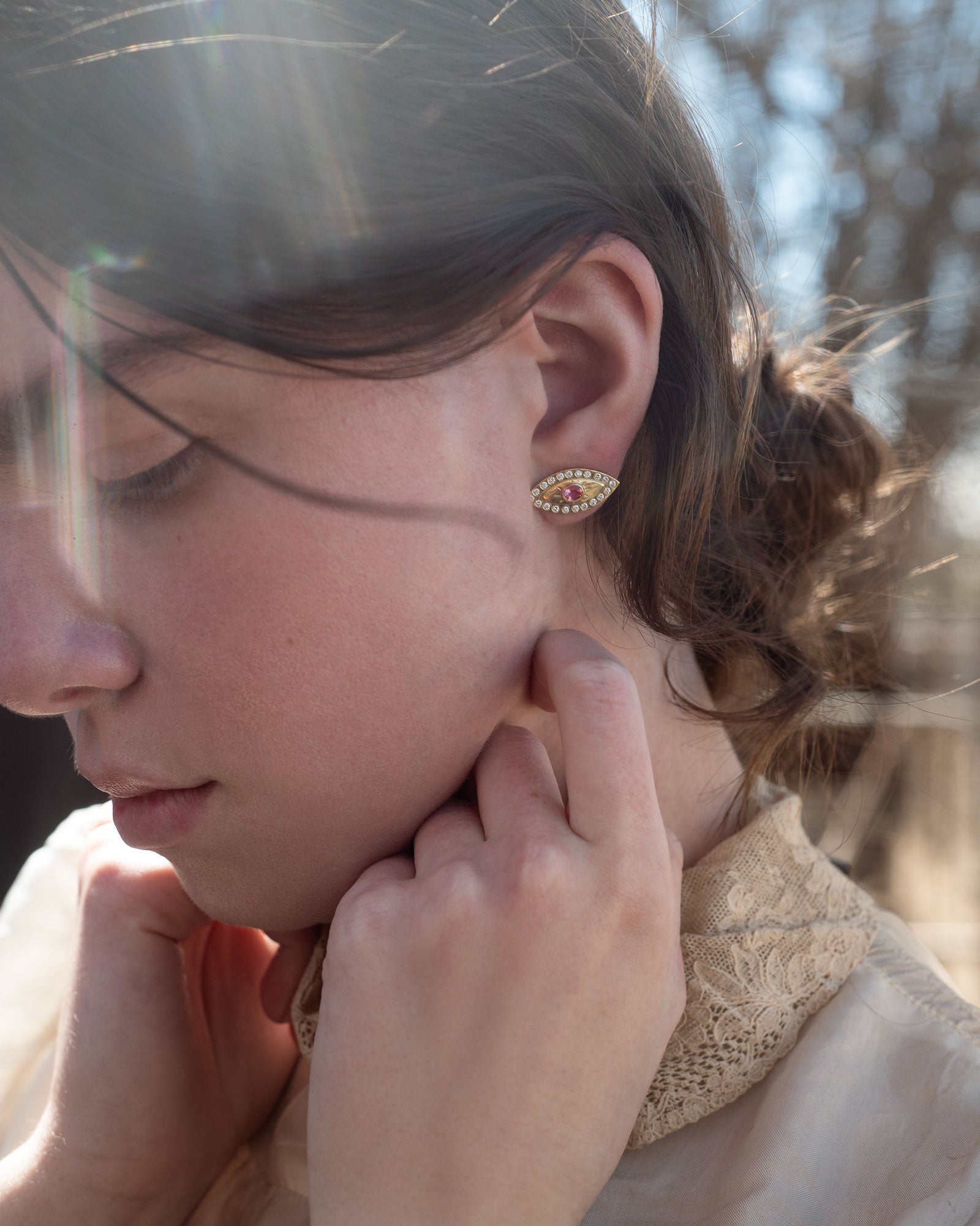 'Pinkie' - Earrings