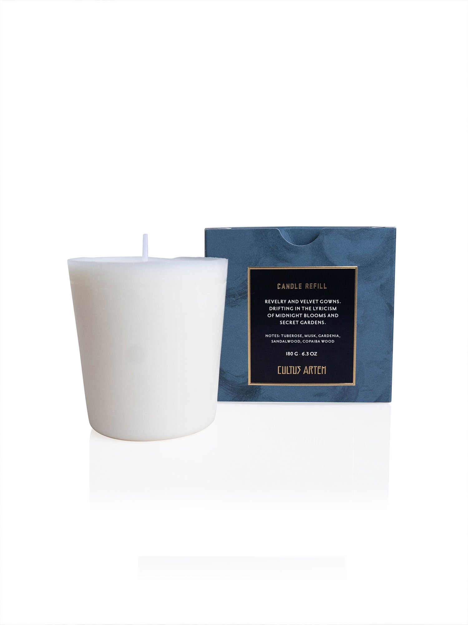 'A Petal, A Poem' Refill Candle