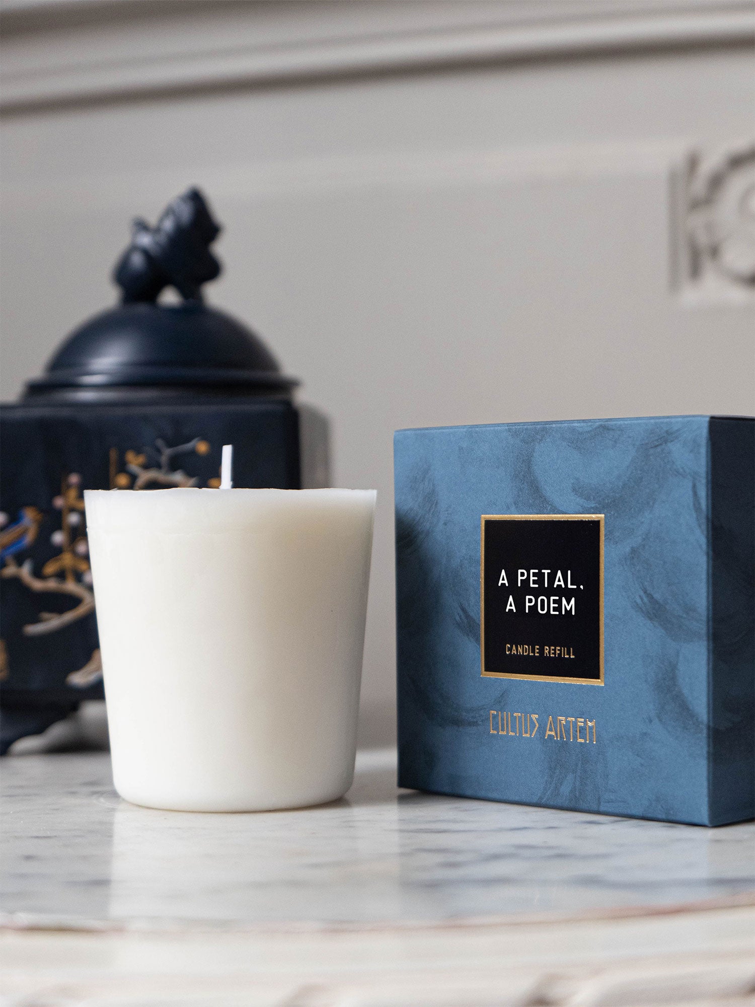 'A Petal, A Poem' Refill Candle