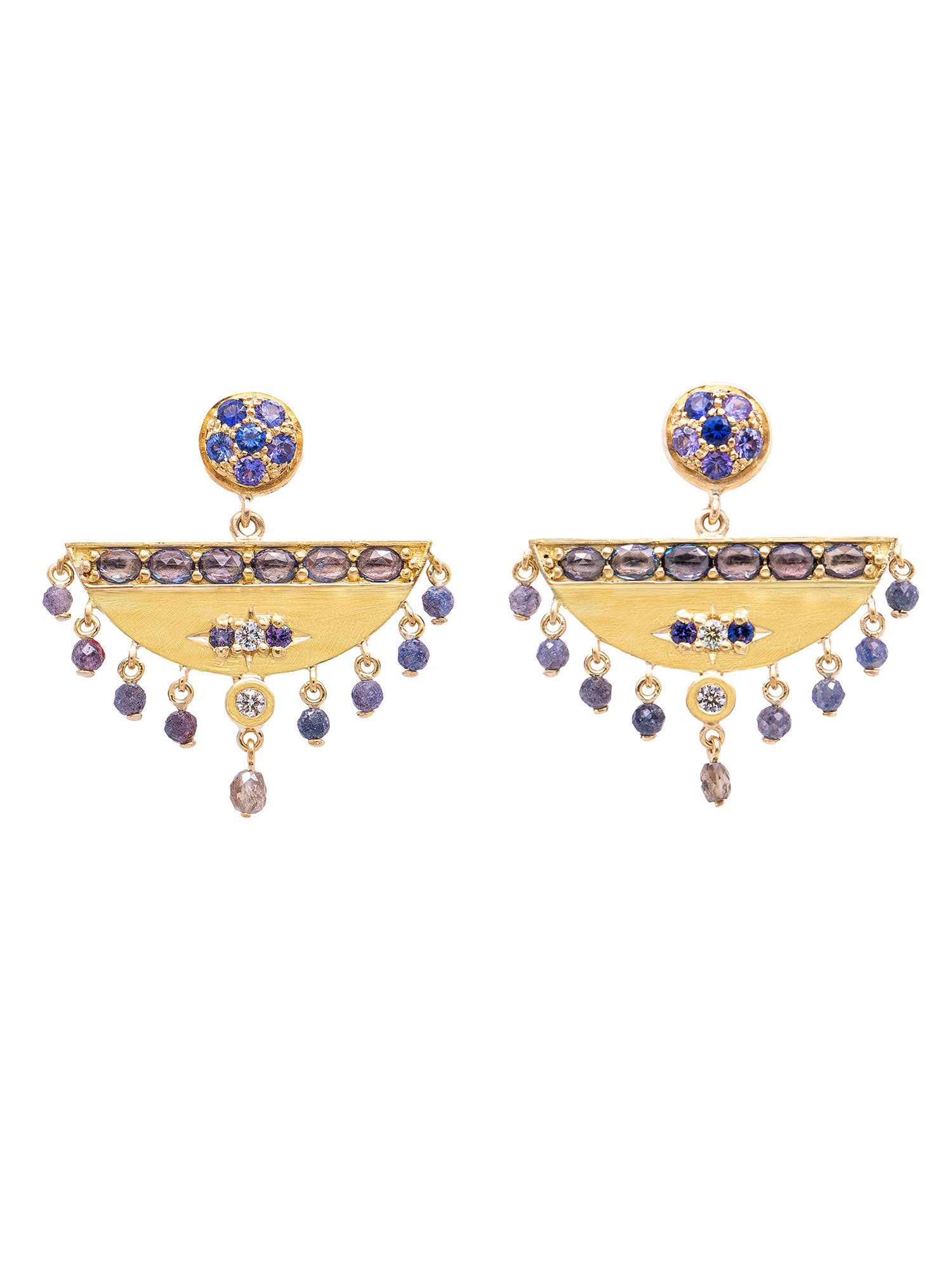 'Dancing in the Pale Moonlight - Umbriel' Earrings